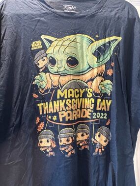 Funko Star Wars Grogu Macy's Thanksgiving Day Parade 2022 Tee